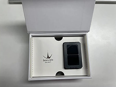 TF02 Pro LiDAR Sensor For Drones And Smart Traffic Systems in packaging, IP65 Weatherproof Rangefinder with 0.05-40m Reach and 1cm Resolution.