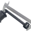 Upgrade Your Ride With A Premium Chain Tensioner Kit Featuring Smooth Rollers Made Specifically To Fit The Stixe XY250STXE 250cc ATV And Restore Proper Sprocket Tension For Ultimate Performance. Black steel ATV chain tensioner kit with roller and caliper measurement