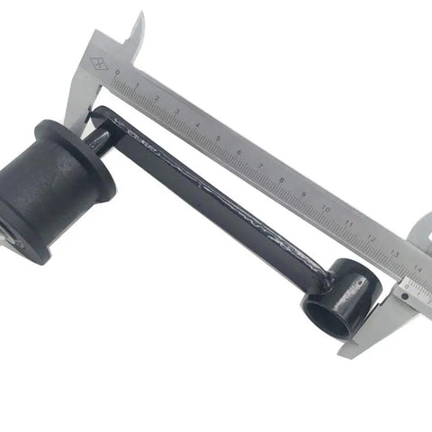 Upgrade Your Ride With A Premium Chain Tensioner Kit Featuring Smooth Rollers Made Specifically To Fit The Stixe XY250STXE 250cc ATV And Restore Proper Sprocket Tension For Ultimate Performance. Black steel ATV chain tensioner kit with roller and caliper measurement