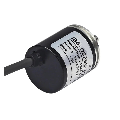 25Mm Rotary Incremental Encoder E6A2 With 4Mm Solid Shaft Magnetoelectric Encoder For Industrial Grade Use 512 PPR