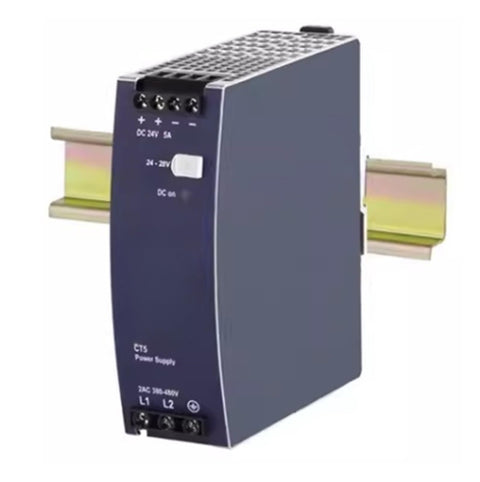 Heavy Duty Adjustable Switching Power Supply Ac Dc Adapter With Usb Charging Ports And Bulletproof Voltage Output For Industrial Gear And Electronics Projects, side view.