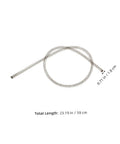 Pro Grade Portable Folding Umbrella Spring Replacement Featuring Slick Auto Pole Mechanism metal spring with 23.19 in length.