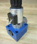 Proportional hydraulic solenoid valve M-3SEW10U14 size 10 single unit, 80/96 VDC 30W, control spool assembly R978914241