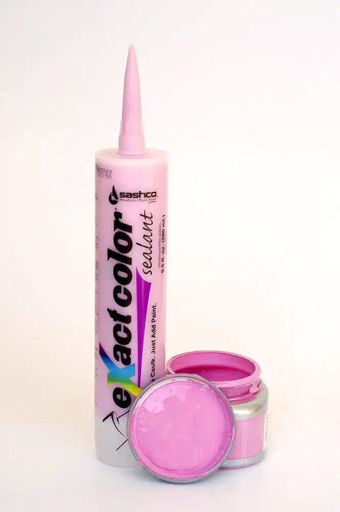 Exact Color Caulk Sealant In 9.5 Ounce Cartridges Six Pack Contractor Case Pro Grade Mixable Color Match And Stretchable Formula