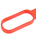 Eujgoov Magnetic Stud Finder 27 Lbs Force, Wall Metal Detector for Nails red strap detail close-up.