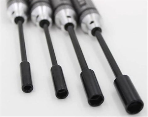 Close-up view of All In One Hex Socket Screwdriver Set for Model Aircraft Maintenance and Debugging Including 4.0 mm to 8.0 mm