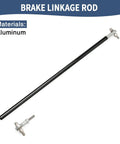 Harley Sportster Brake Linkage Rod For XL883 XL1200 Forward Controls 2004 2013 Black Aluminum Upgrade Kit Easy Install Built To Last Ultra Durable Precision Fit Smooth Braking Street Ready Look, black aluminum rod