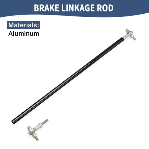 Harley Sportster Brake Linkage Rod For XL883 XL1200 Forward Controls 2004 2013 Black Aluminum Upgrade Kit Easy Install Built To Last Ultra Durable Precision Fit Smooth Braking Street Ready Look, black aluminum rod