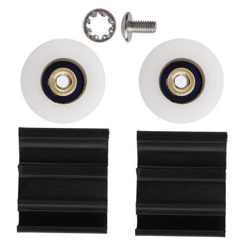 22mm Greenhouse Door Wheel Replacement Kit For Sliding Doors, Super Smooth Roller Set For Halls Style Greenhouses