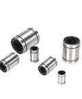 Pro Grade 10 Pcs Linear Bearing Set 8mm For CNC And 3D Printer Dope Precision Easy Install LM8UU And LM6UU Compatible Rod Bushings, steel