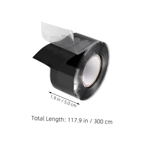 Self Adhesive Silicone Tape Leak Repair For Garden Hose And Pipes Quick Weatherproof Sealing Tape For Cars Home And Workshop Use