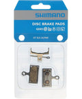 G04S Metal Disc Pads And Return Spring For BR M8000 Disc Brakes Sintered Metal Pads With Grippy All Weather Stopping Power