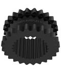 Beefy 9J Coupling Insert EPDM Rubber Spider For 9J 9JE Hubs Built Tough Solid Design 3 Inch Length 6 Inch Outer Diameter 2340 Inch Pounds Torque 3750 RPM Industrial Grade Performance black EPDM rubber spider insert