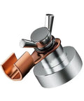 Premium Heavy-Duty Grounding Magnetic Clamp Set For Welding Jobs showing a close-up of the metal clamp with copper finish.