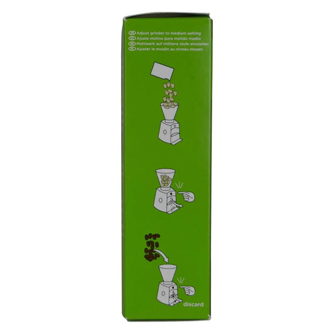Instructions on the side of Grindz Professional Coffee Grinder Cleaning Tablets For Home Use, 3 Single Use Packets, Multicolor Pack box.