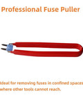 Car Relay Puller Pliers And Fuse Removal Tool For Auto Maintenance Slim Tips For Tight Spaces Safe On Relays And Fuses