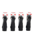 Alloy Metal Rear Sway Bar Anti Roll Set for 1 to 10 RC Crawler, showing close-up of 7.4mm and 7mm connectors, for Axial Wraith RR10
