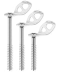 Laser Ice Screw For Ice Climbing, Lightweight Steel Screw With TriToothed Drill Tip For Fast Bite And Secure Placements, 17 Cm Length