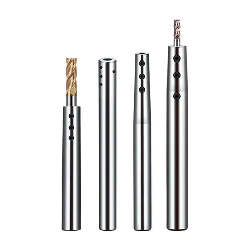 Pro Grade CNC Milling Extension Bar With Knock Out Vibration Tech For Lathes Rock Solid Side Fixed Tool Holder, multi-angle view.