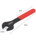 Heavy Duty ER Wrench Spanner For ER8A ER11A ER16A ER20A ER25A Collet Chuck Fits CNC Machining Centers With High Precision Locking And Stable Clamping Performance For Your Tool Setup, featuring a red handle and durable steel head.