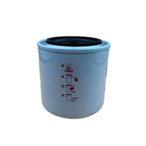 WF2129 Coolant Filter Straight Swap Compatible With Volvo VNR VNL VAH VHD VNM Series D11 D13 D16 Engines Built To Oem Standards Heavy duty coolant filter top view with size markings.