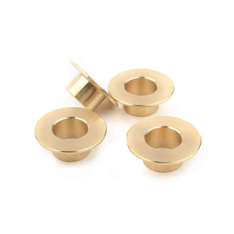 Bronze Shift And Brake Lever Bushings With Pedal Sleeve For Victory Cross Series Without Hex Shaft Upgrades For Cross Country Cross Roads Vision Magnum Tighten Slop And Give A Solid Feel CNC Made Durable, 4 bronze bushings