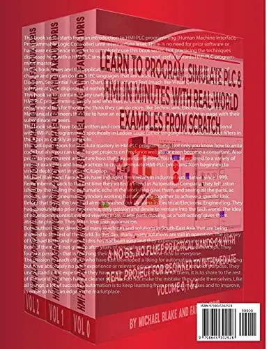 Book cover of Master PLC and HMI Programming Fast With Real World Examples And Hands On Projects For Beginners To Intermediates.