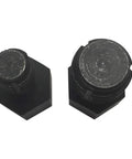 Alltooetools spark plug thread chaser set, black metal, 2 tools shown