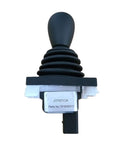 Heavy Duty Excavator Forklift Joystick 7919040017 Replacement Part, top view showing the grip and base design for construction machine control.