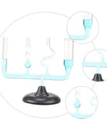 Physics Experiment Equipment Mechanics Kit For Classroom Lab Science Teaching Hands On Demonstration Set With Glass Apparatus And Liquid Pressure Demonstrator close-up details.