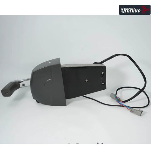Outboard Remote Throttle Control Console Top Mount With Single Lever Binnacle Control And Key Switch For Johnson And Evinrude Outboards Built To Last Die Cast Aluminum Housing Smooth Marine Grade Operation Easy Install