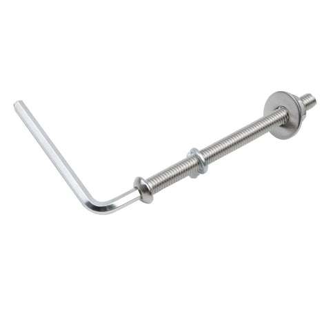 All In One Bed Frame Hardware Kit With Stainless Steel Screws Bolts Nuts And Washers, Universal Headboard Or Footboard Fastener Set
