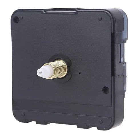 Quartz Wall Clock Movement Replacement Kit With Silent Mechanism And Hands For Easy DIY Clock Repair close-up image