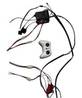 2.4G Remote Control Wiring Harness Kit For Kids Ride On Cars With 24V Upgrade Pack Switch Box Converts 12V To 24V Power