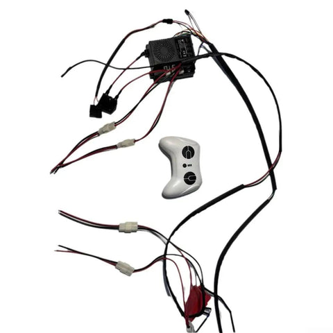 2.4G Remote Control Wiring Harness Kit For Kids Ride On Cars With 24V Upgrade Pack Switch Box Converts 12V To 24V Power