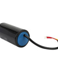 Power Up Start Capacitor For Water Pumps And Industrial Motors 450V 300uF Film Type Plastic Case Double Pin Durable Motor Start Component For Pumps And Equipment 50 By 100 Mm, black cylinder with wire leads