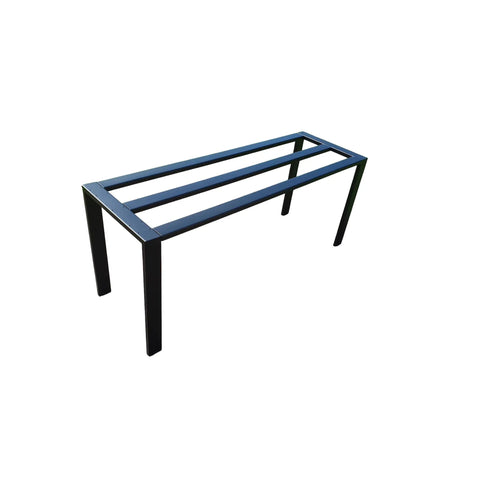 Beefy Heavy Duty Table Base For Glass Or Granite Tops Industrial Metal Frame Supports Up To 1000 Lb With 28 Inch Height