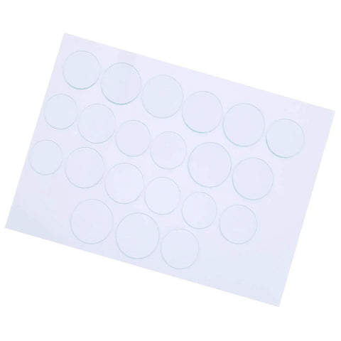 Watch Glass Replacement Kit 21 Pcs Flat Mineral Crystal Lenses 35mm To 45mm 1.2mm Thick For DIY Horology Repair Pro Grade Set