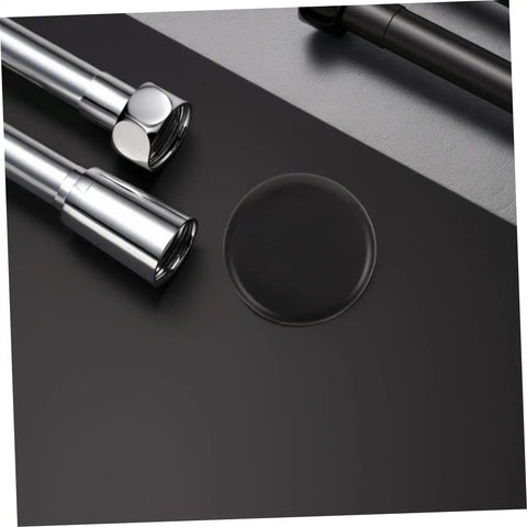 Black Wall Hole Patch Cover With Double Sided Adhesive and metal elements for Quick Fix For Drywall Holes Self Adhesive Wall Hole Filler