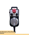 5V MPG Handwheel Motion Control System For 4 Axis And 6 Axis CNC Machines With Emergency Stop Pendant X1 X10 X100 Modes Easy Setup