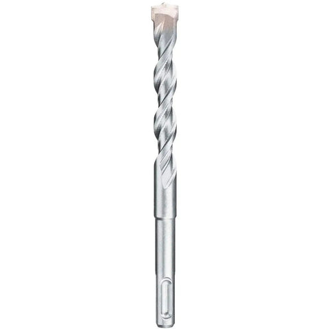 Rock Carbide SDS Plus Hammer Bit Three Eighths Inch By 16 Inch By 18 Inch With Beefed Up Four Flute Design close-up view.