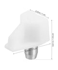 100 Pack White Plastic And Stainless Steel Shelf Pegs For Wine Cabinets Bookcases And Furniture No Hassle Installation Durable Adjustable