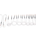 No Sweat Flexible Induction Heater Coil Kit Including 10 Sturdy 2.5mm Brass Rings Crafted To Easily Knock Loose Stubborn Rusty Nuts Gears And Bearings Fires Up To 1200 Degrees - Flexible heating coils in various loops.