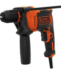 6.5 Amp Hammer Drill With 1/2 Inch Chuck Two Mode Hammer Or Drill Side Handle For Comfort Ideal For Wood Concrete Brick And Stone Delivers 48,000 BPM For Fast Drilling And Masonry Projects