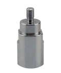 Bottle Stopper Woodturning Chuck For Lathe Mounting Kit Lets You Turn Wood Or Acrylic Blanks Without Tailstock Support Pre Threaded One Inch Eight Tpi Female And Three Eighths Inch Sixteen Tpi Male Post metal component