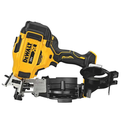 20V Max Brushless 15 Degree Cordless Roofing Nailer With Tool Free Nail Tray Battery Powered Yellow And Black For Quick Durable Roofing Installs Workhorse For Shingle Jobs And Roof Repairs
