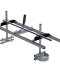 Granberg 36-inch Alaskan MKIV chainsaw mill with metal rails and cutting guide for on-site lumber milling