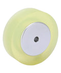 KVXJH 6mm Hole Diameter Encoder Meter Accessory Encoder Meter Wheel Part Length Counter Wheel for Counting Measuring Tools(V15), yellow wheel with metal center.