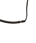 Close-up of black rubber sling and tubing of Heavy Duty Hawaiian Sling Speargun Pole With Black Rubber Sling And Fresh Tubing.