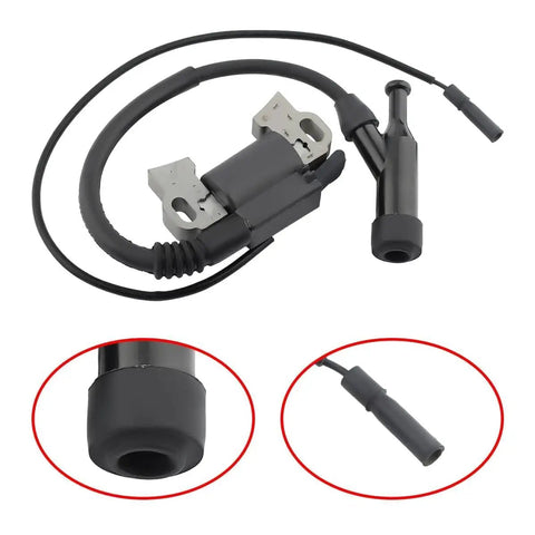 Ignition Coil For Generac GP7500E And Honda GX Series Generators, spark plug compatible, high performance replacement module, close-up view